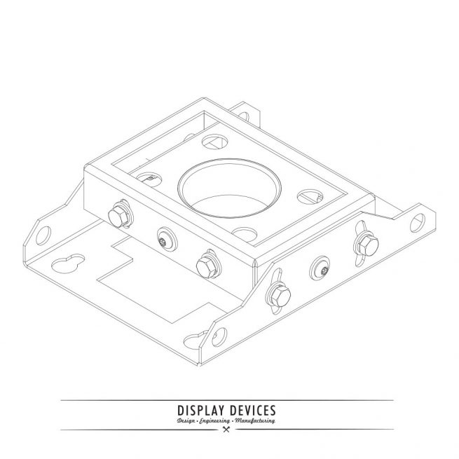 Display Devices PCM Heavy Duty Projector Mount