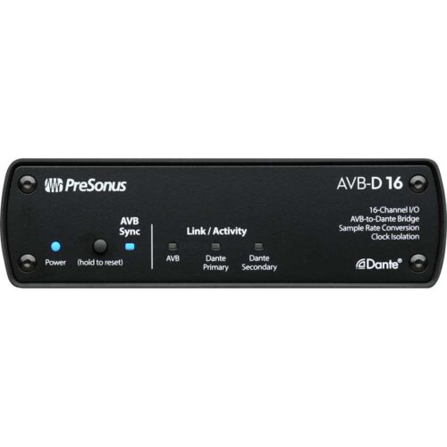 PreSonus AVB-D16 16x16 AVB-to-Dante Bridge