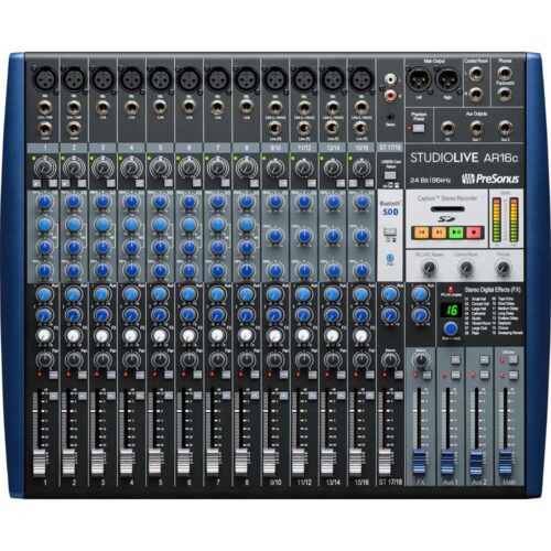 PreSonus StudioLive AR16c Analog Mixer