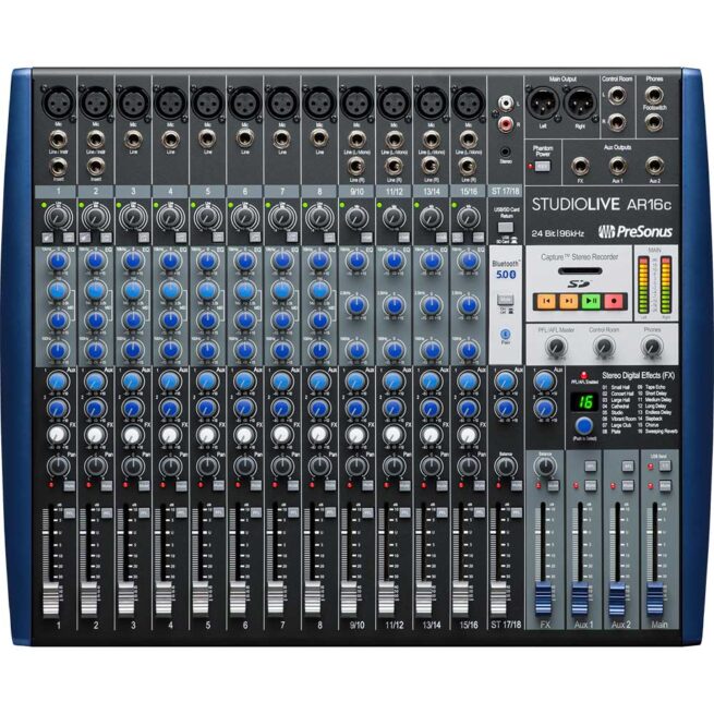 PreSonus StudioLive AR16c Analog Mixer