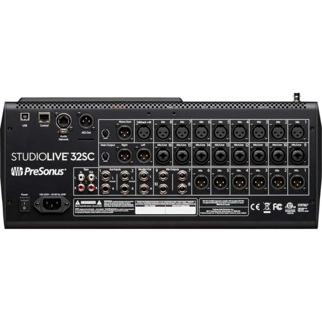 PreSonus StudioLive Series III 32SC Digital Console Mixer