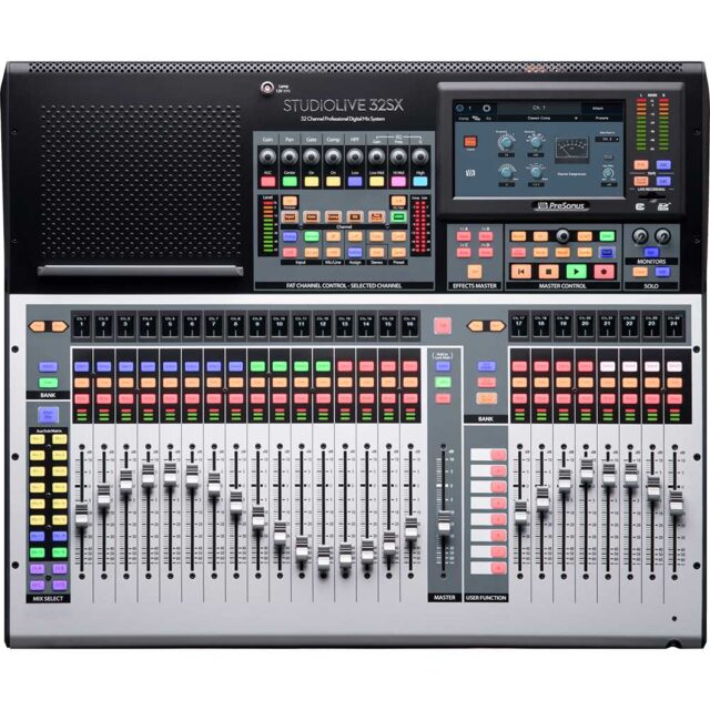 PreSonus StudioLive Series III 32SX Digital Console Mixer