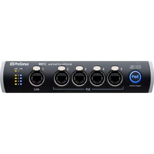 PreSonus SW5E Network Switch and Bridge